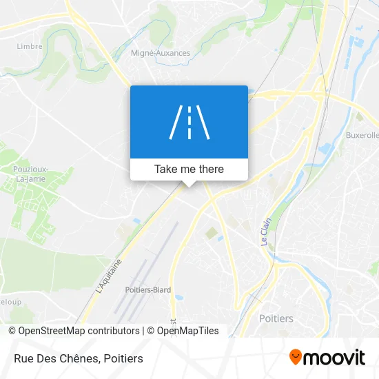 Mapa Rue Des Chênes