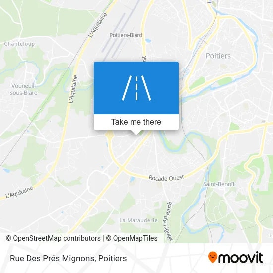Rue Des Prés Mignons map