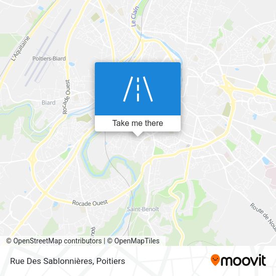 Rue Des Sablonnières map