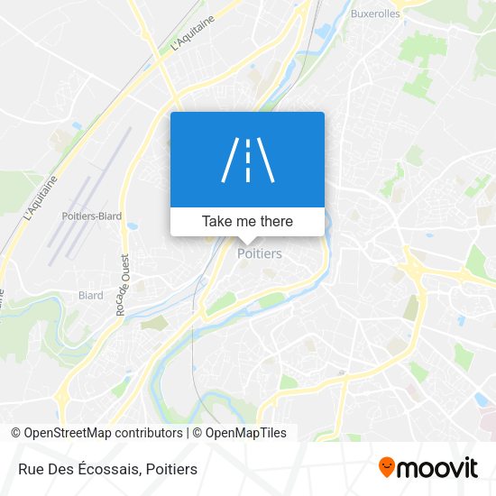 Rue Des Écossais map