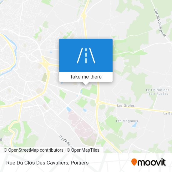 Rue Du Clos Des Cavaliers map