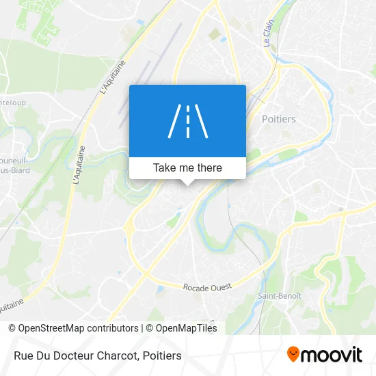 Mapa Rue Du Docteur Charcot