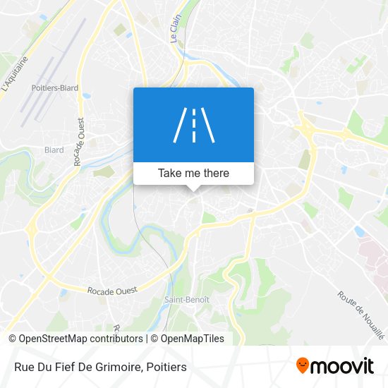 Rue Du Fief De Grimoire map