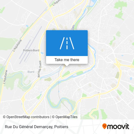Rue Du Général Demarçay map