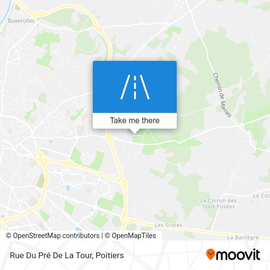 Rue Du Pré De La Tour map