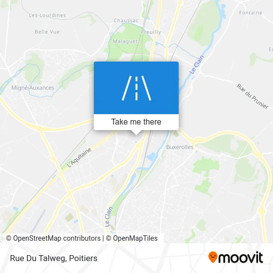 Rue Du Talweg map