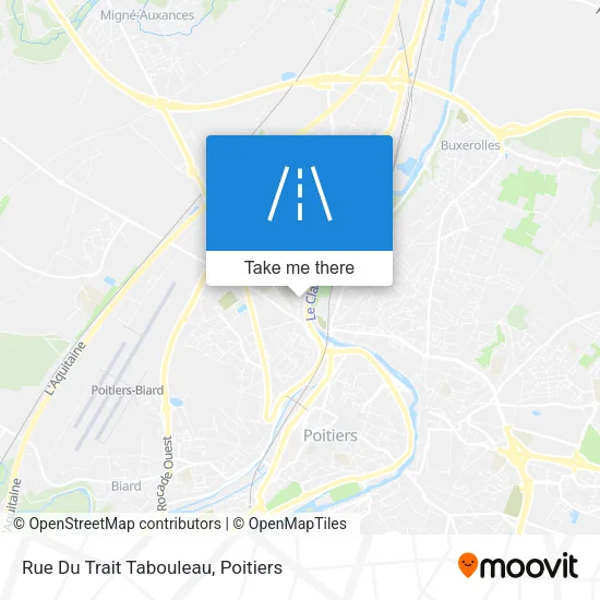 Rue Du Trait Tabouleau map