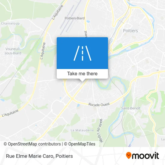 Rue Elme Marie Caro map