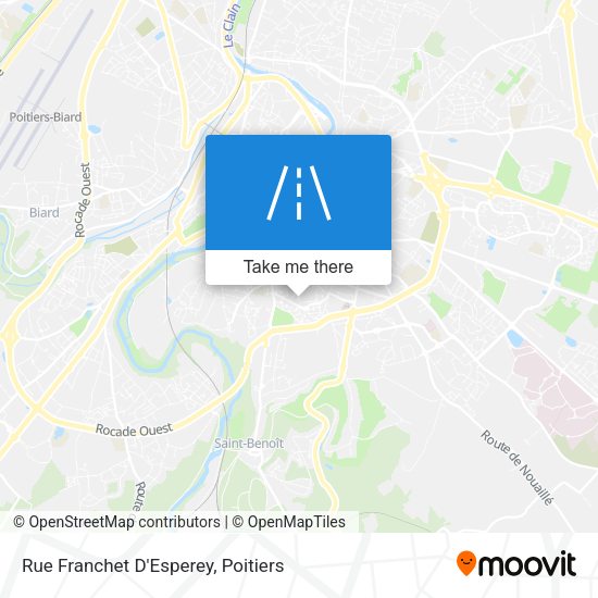 Rue Franchet D'Esperey map