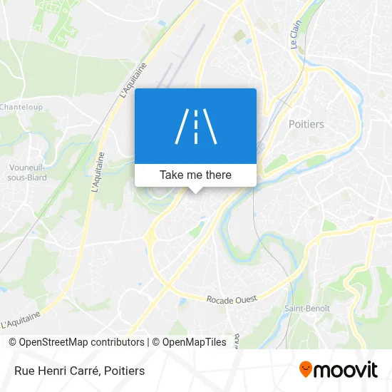 Rue Henri Carré map