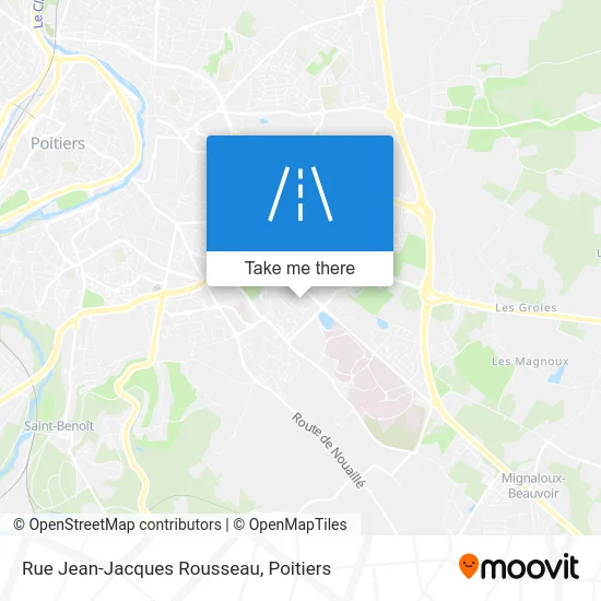 Rue Jean-Jacques Rousseau map