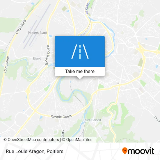 Rue Louis Aragon map