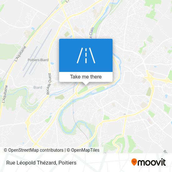 Rue Léopold Thézard map