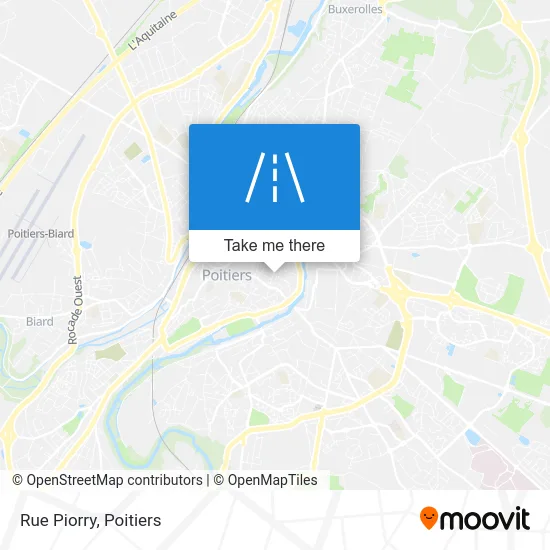 Rue Piorry map