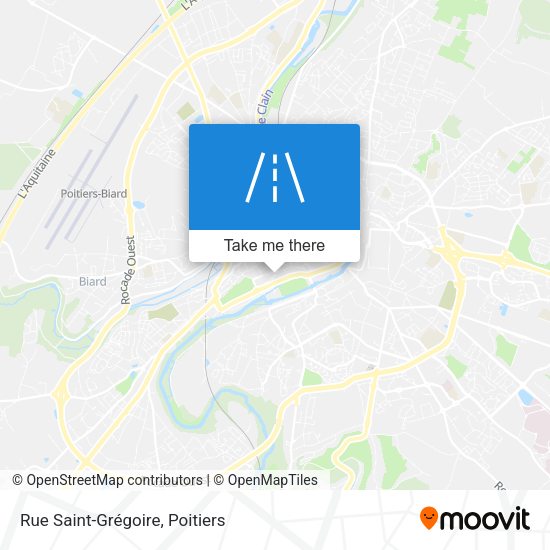Rue Saint-Grégoire map