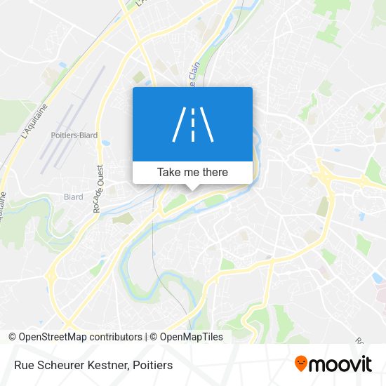 Rue Scheurer Kestner map