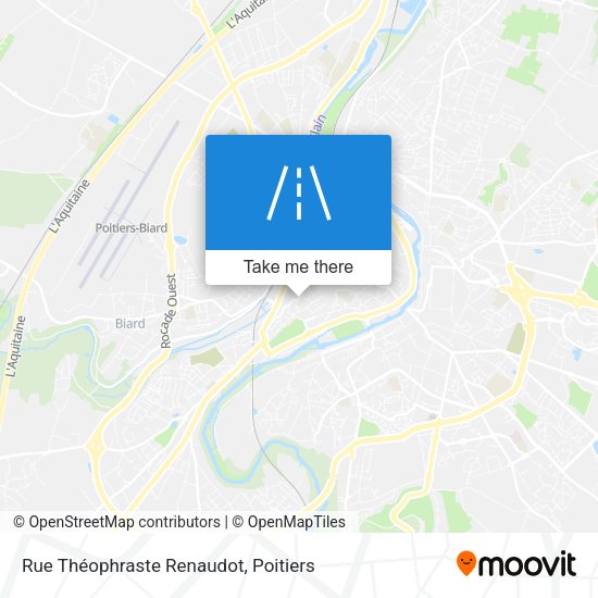Rue Théophraste Renaudot map
