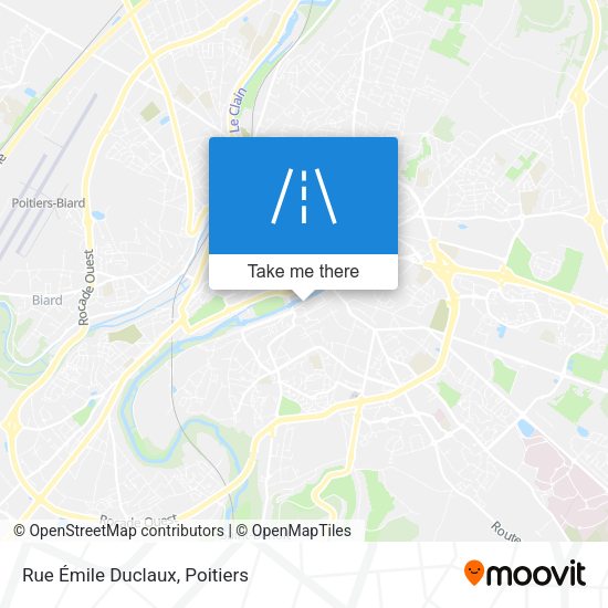 Rue Émile Duclaux map