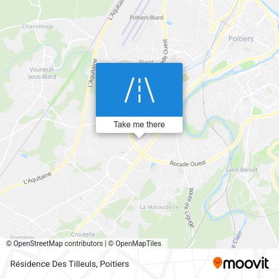 Résidence Des Tilleuls map