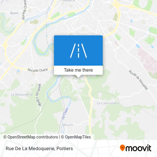 Rue De La Medoquerie map