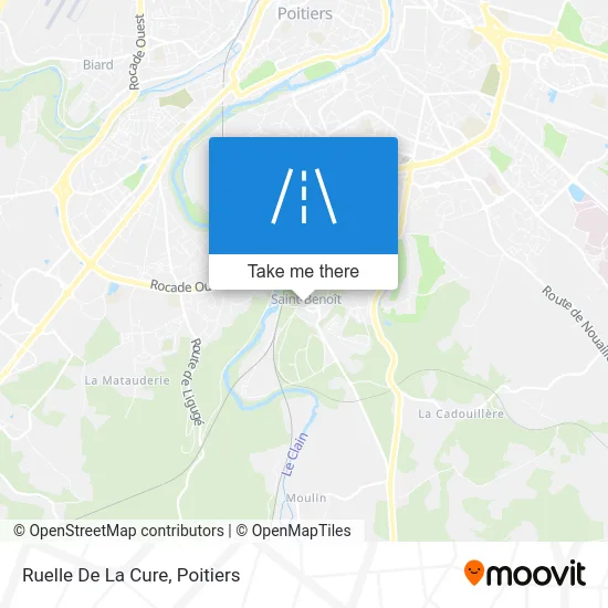 Ruelle De La Cure map