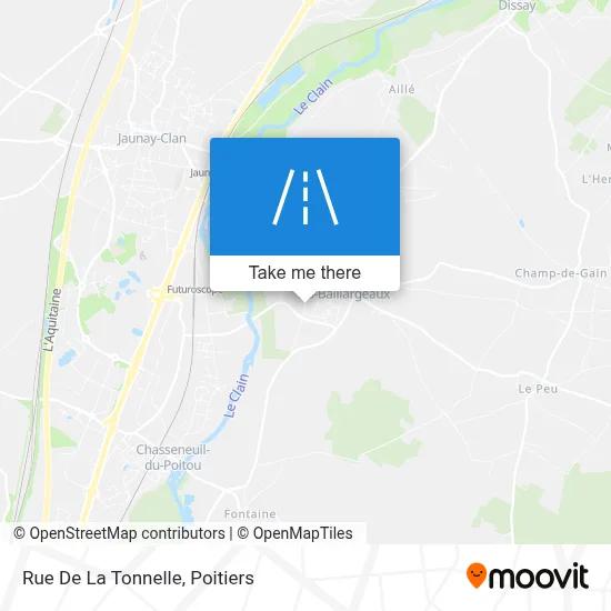 Rue De La Tonnelle map