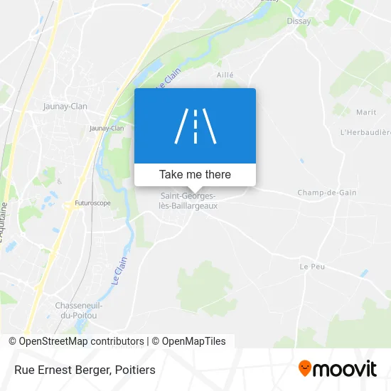 Rue Ernest Berger map