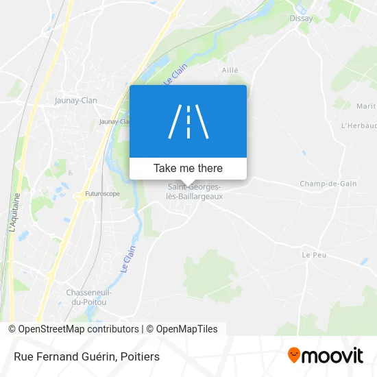 Rue Fernand Guérin map