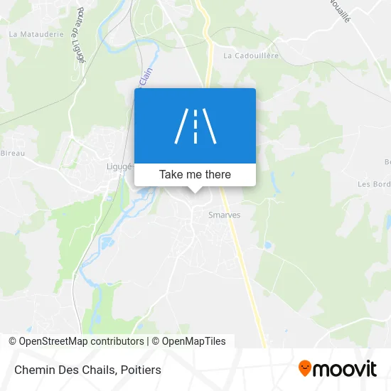 Mapa Chemin Des Chails