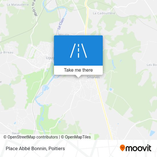 Place Abbé Bonnin map