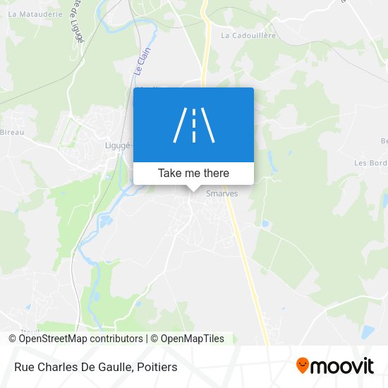 Rue Charles De Gaulle map