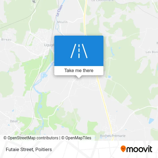 Rue De La Futaie map