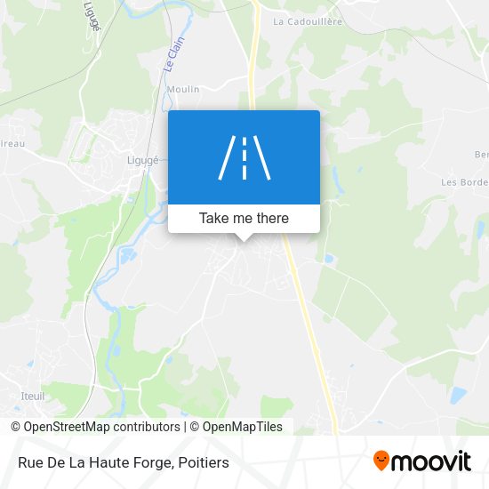 Rue De La Haute Forge map