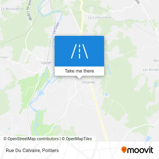Rue Du Calvaire map