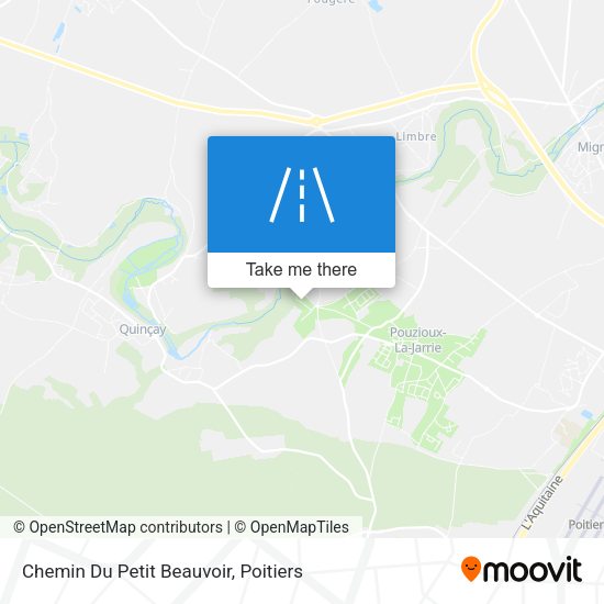 Chemin Du Petit Beauvoir map