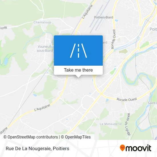 Rue De La Nougeraie map