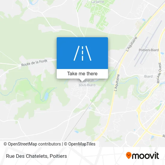 Rue Des Chatelets map