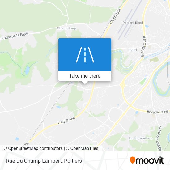 Rue Du Champ Lambert map