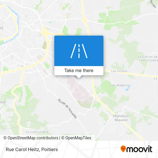 Rue Carol Heitz map