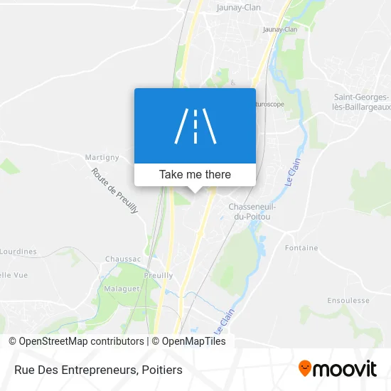 Rue Des Entrepreneurs map