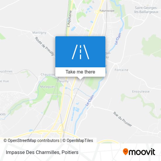 Impasse Des Charmilles map