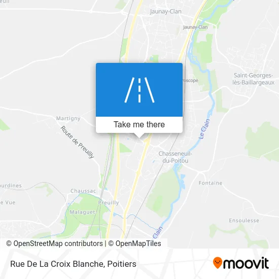 Rue De La Croix Blanche map