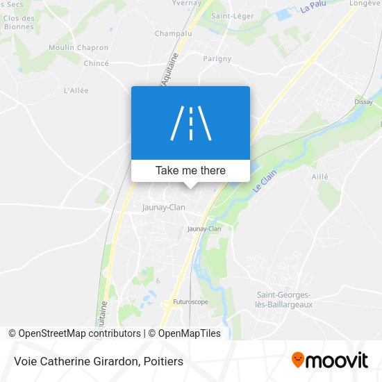 Voie Catherine Girardon map