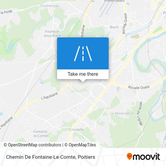 Chemin De Fontaine-Le-Comte map