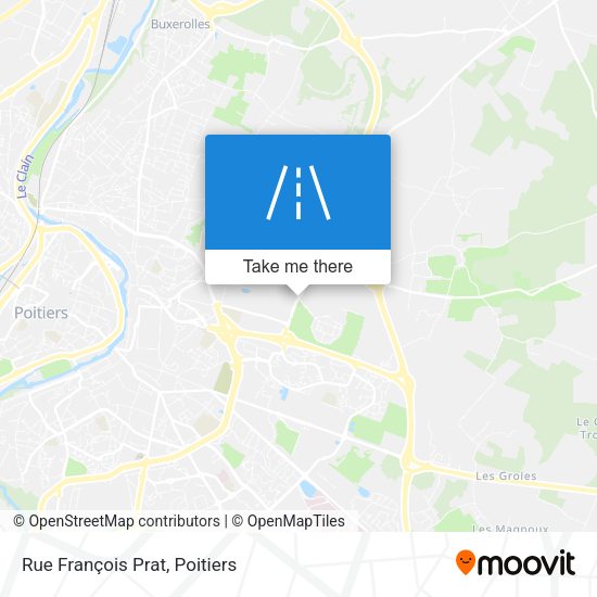 Rue François Prat map