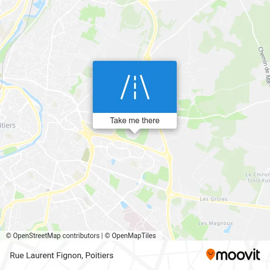 Rue Laurent Fignon map