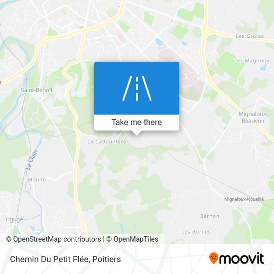 Chemin Du Petit Flée map