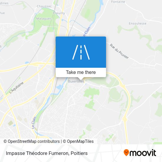 Impasse Théodore Fumeron map