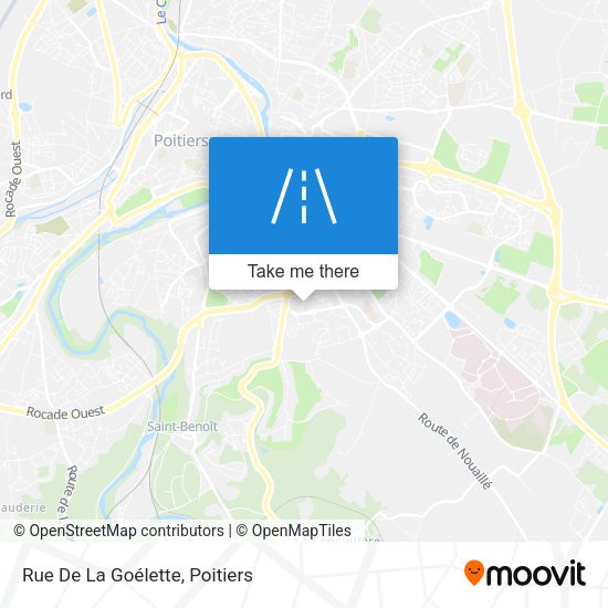Rue De La Goélette map