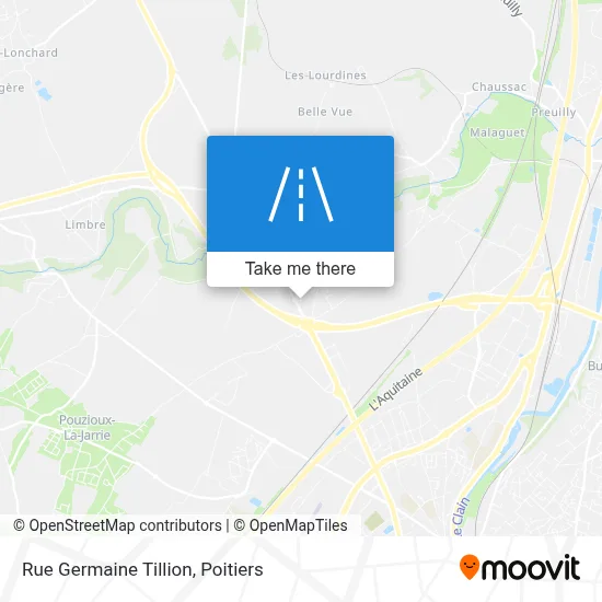 Rue Germaine Tillion map